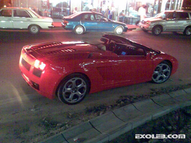 Lamborghini Reventon Spyder Red