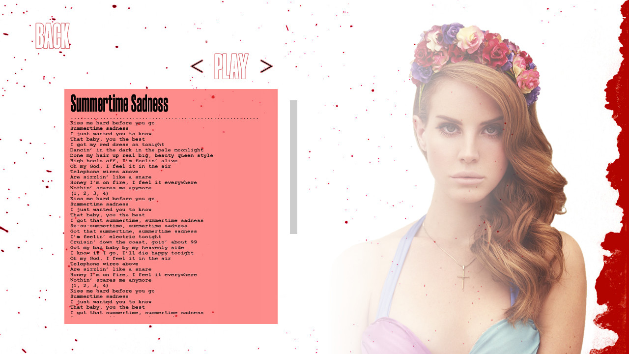 Lana Del Rey Born To Die Album Tracklist