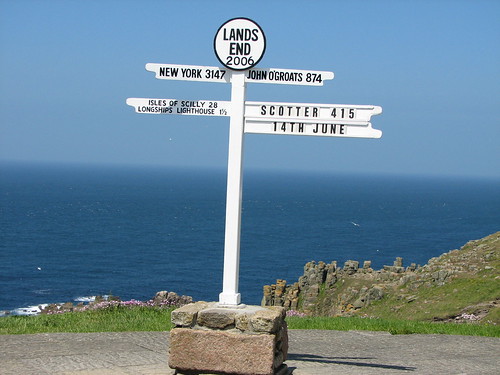 Lands End Cornwall England