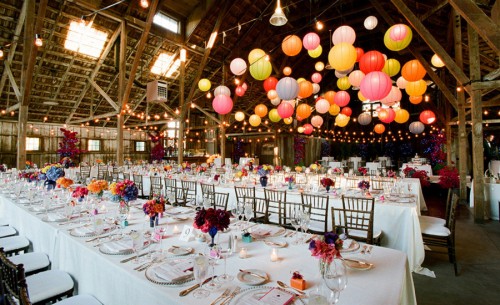 Lanterns Wedding Centerpieces