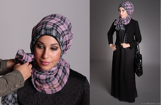 Latest Hijab Styles 2012