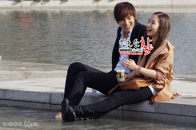 Lee Min Ho And Park Min Young Wallpaper