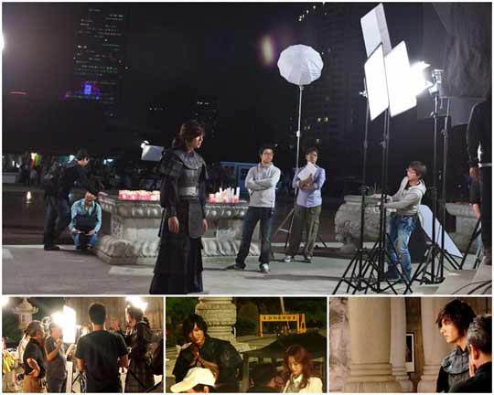 Lee Min Ho Faith Shooting