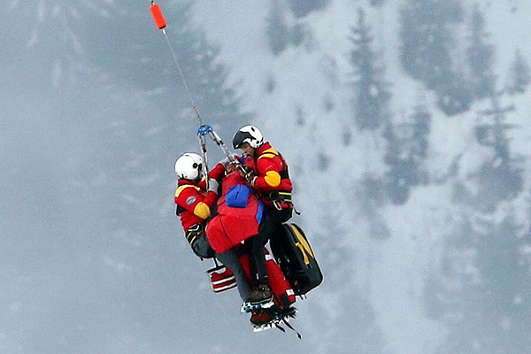 Lindsey Vonn Skiing Crash