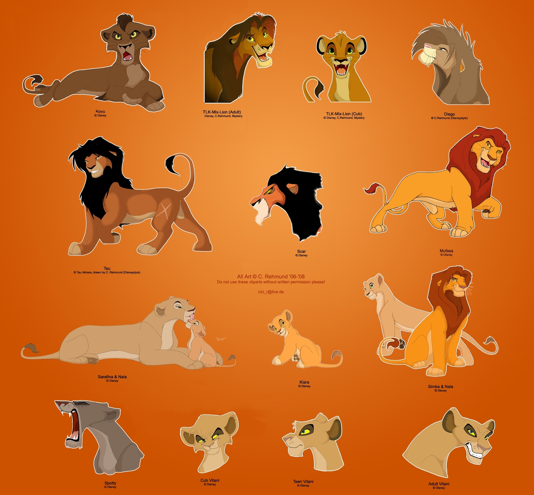 Lion King 2 Characters