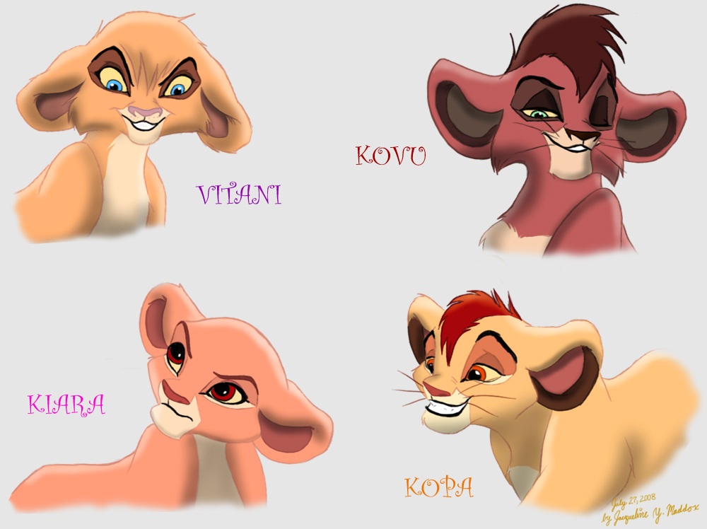 Lion King 2 Characters