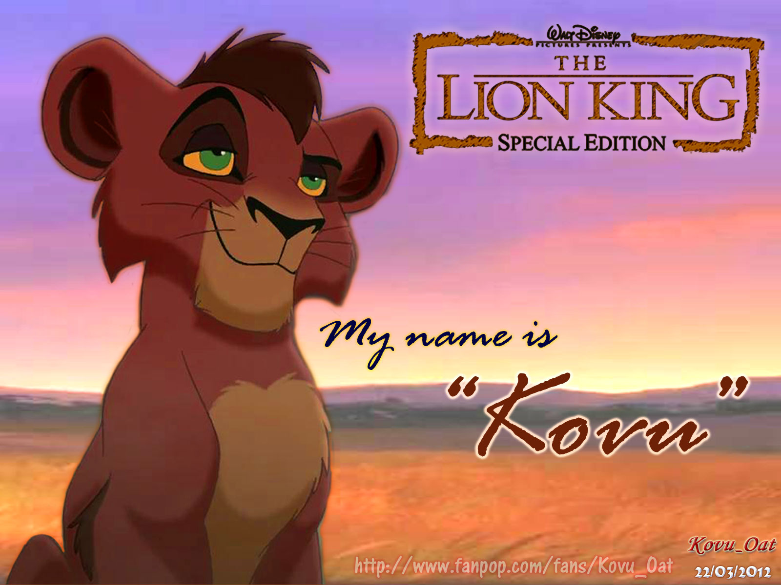 Lion King 2 Characters Names