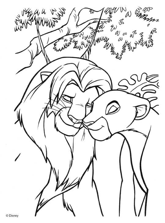 Lion King 2 Coloring Pages