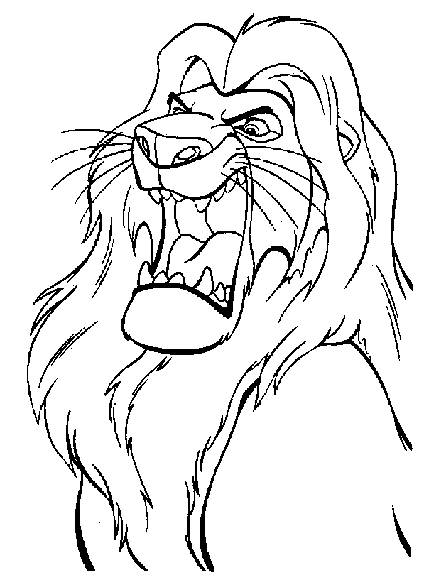 Lion King 2 Coloring Pages