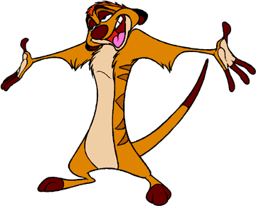 Lion King Characters Timon