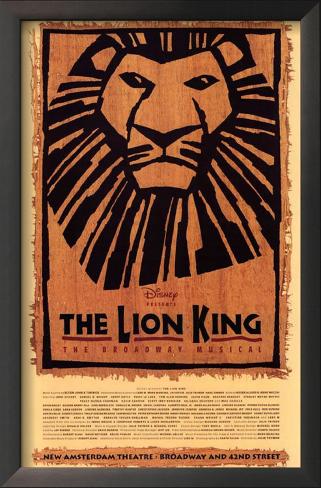 Lion King Musical Poster