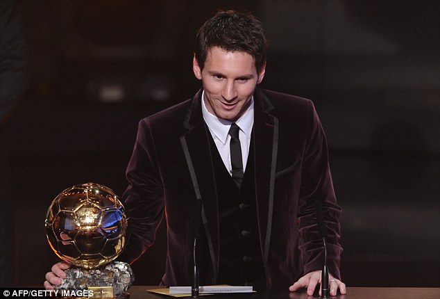 Lionel Messi 2012 Ballon D