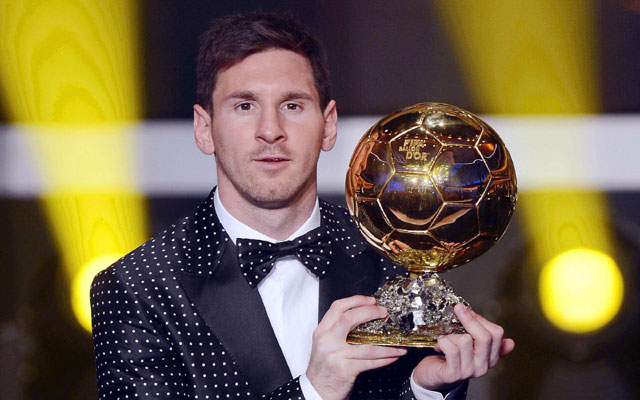 Lionel Messi 2012 Ballon D