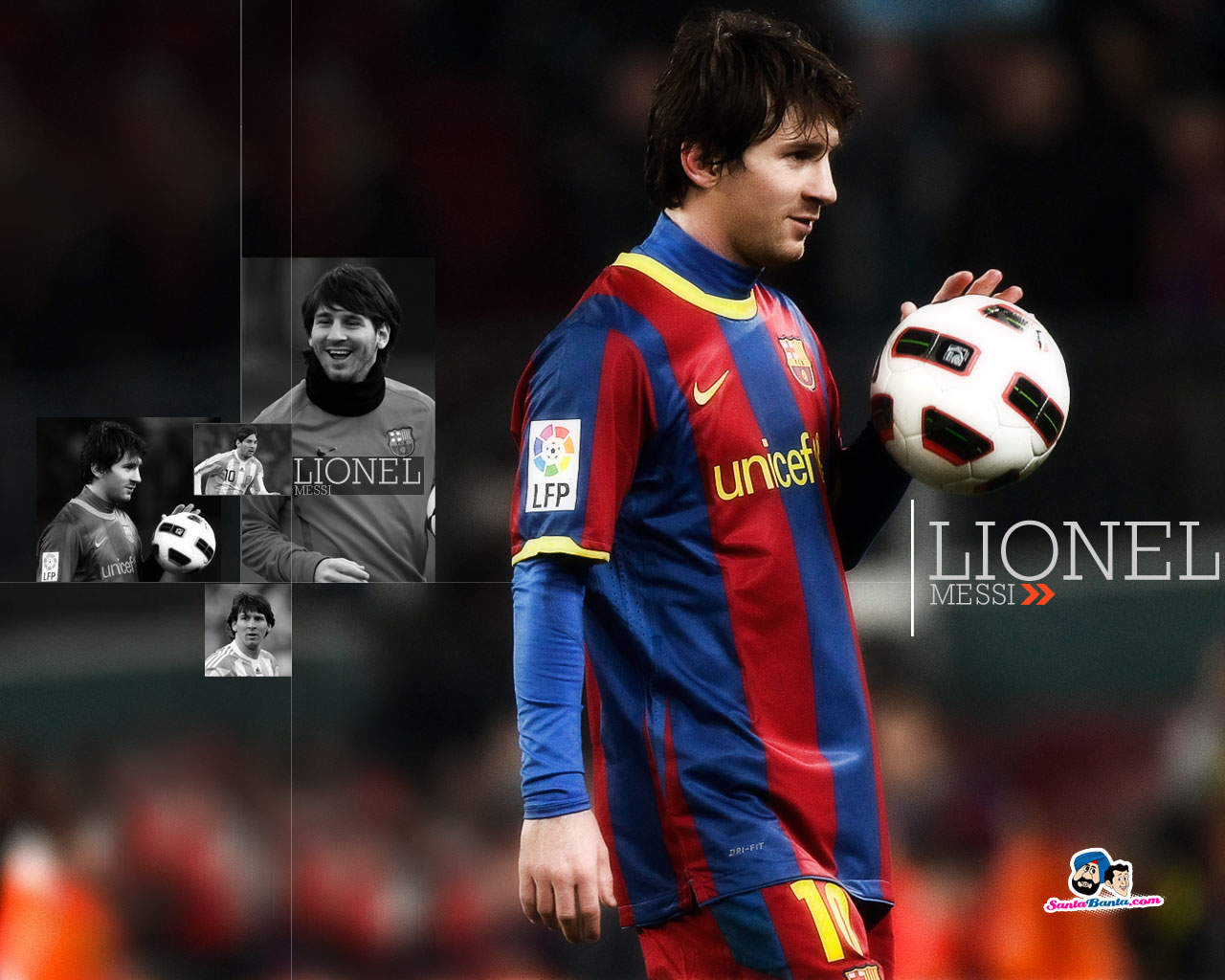 Lionel Messi 2012 Wallpaper