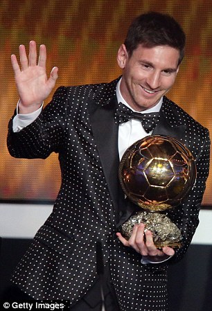Lionel Messi 2013 Award