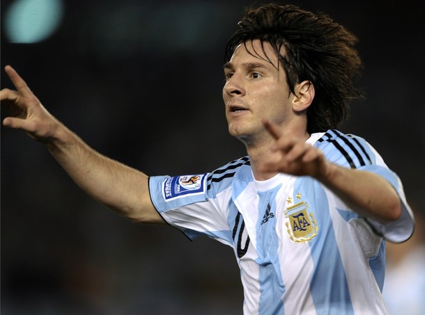 Lionel Messi Argentina 2010