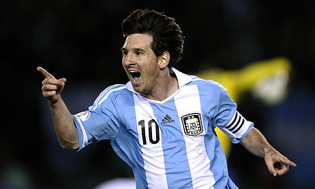 Lionel Messi Argentina 2012