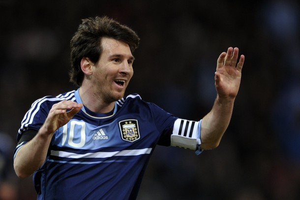 Lionel Messi Argentina 2012