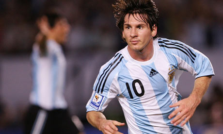 Lionel Messi Argentina Debut