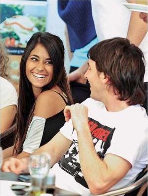 Lionel Messi Girlfriend Antonella Roccuzzo