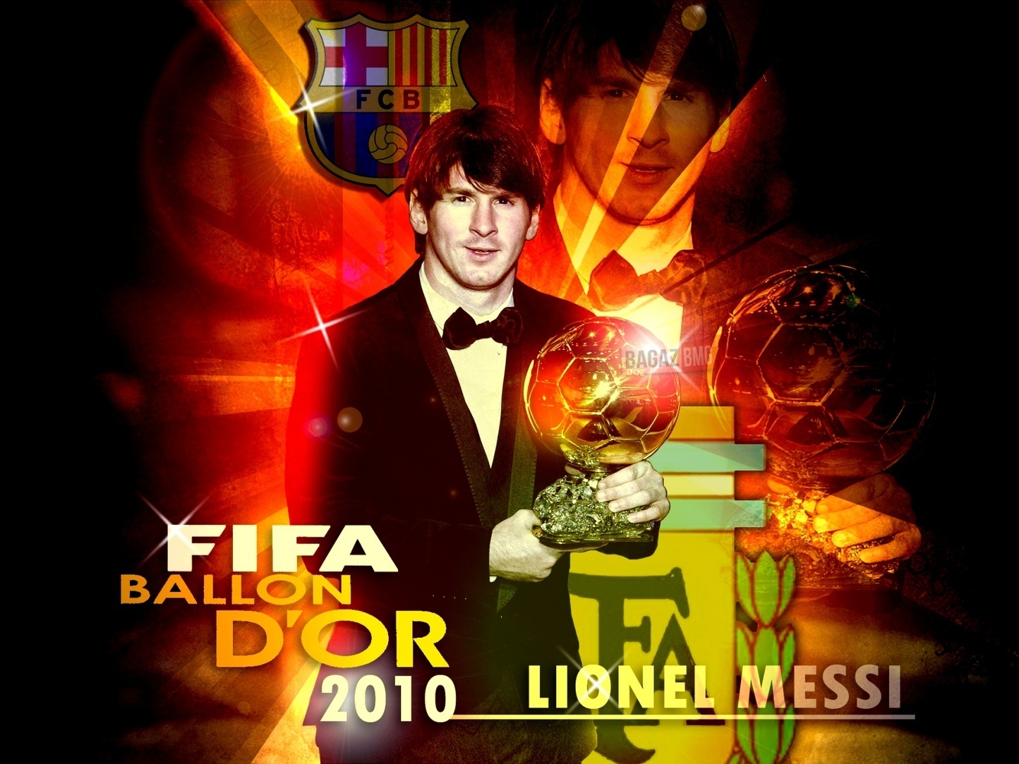 Lionel Messi Wallpaper 2010