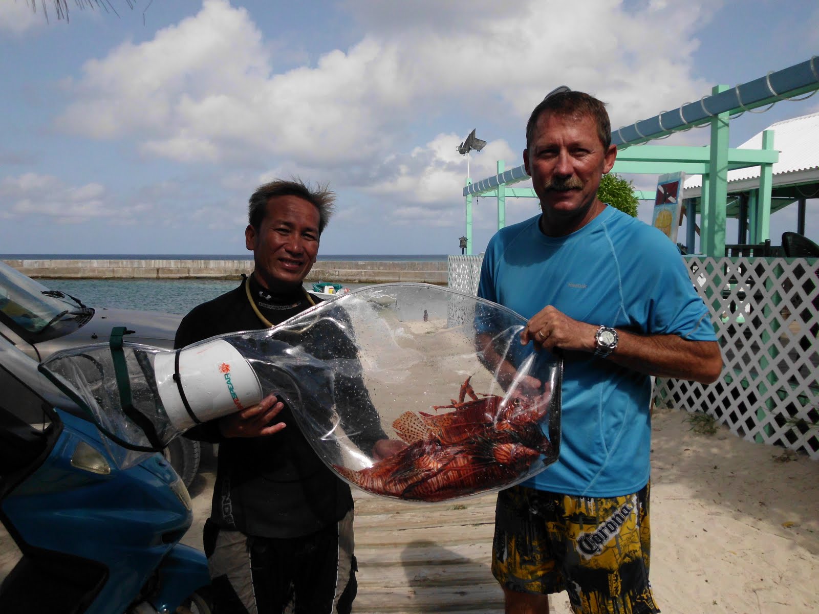 Lionfish Eating Fish