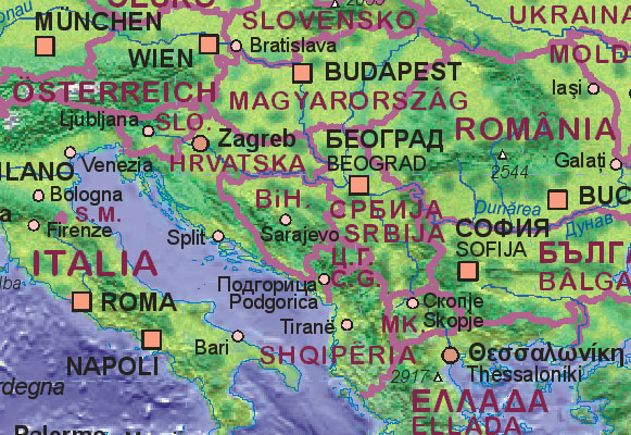Ljubljana Mapa