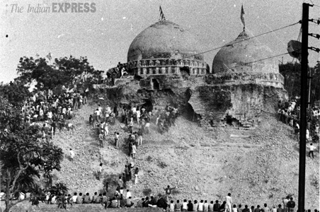 Lk Advani Babri Masjid