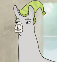 Llamas With Hats Carl