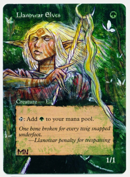 Llanowar Elves Token