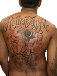 Lloyd Banks Rotten Apple Tattoo