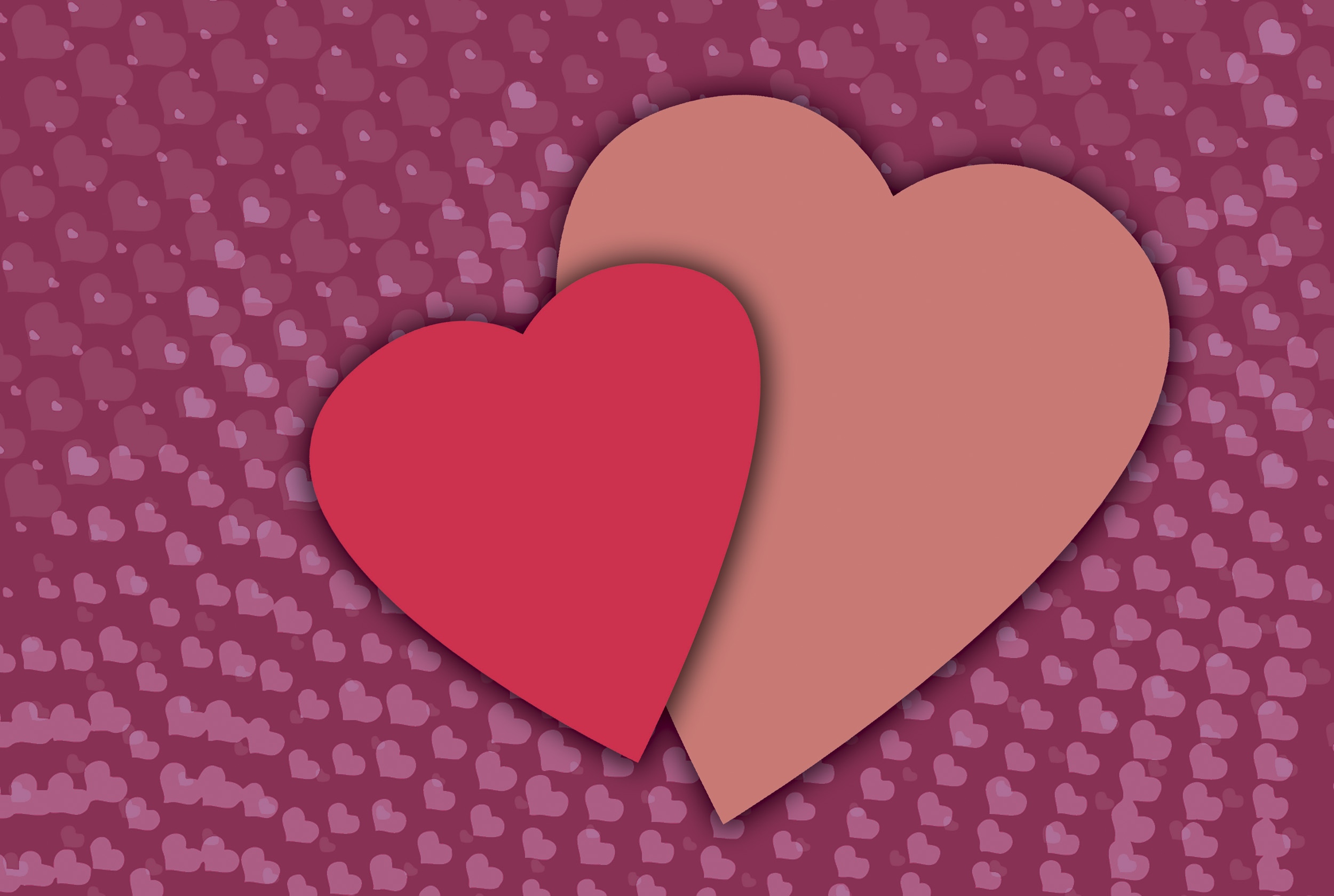 Love Hearts Background