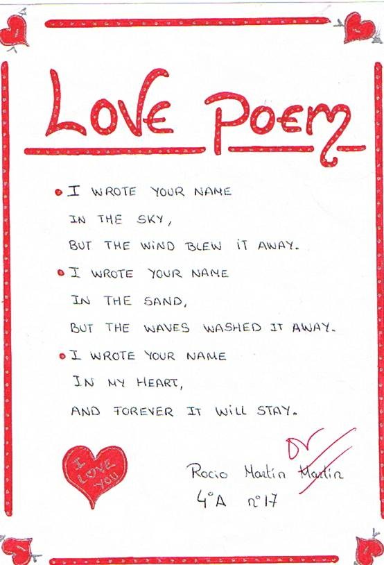 Love Poems For Him Short