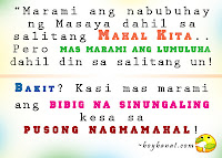 Love Quotes For Him Tagalog Sad
