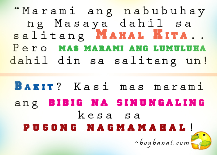 Love Quotes Tagalog For Him