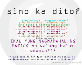 Love Quotes Tagalog For Him Tumblr