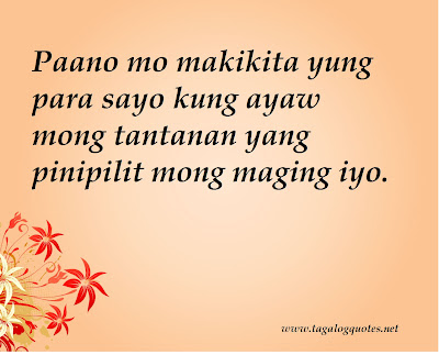 Love Quotes Tagalog Para Sa Crush