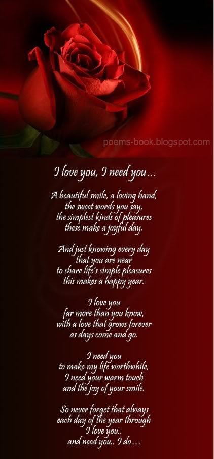 Love You Forever Poems