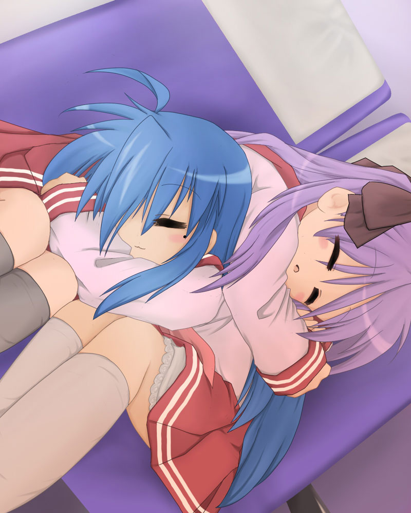 Lucky Star Konata And Kagami