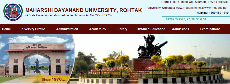 Mdu Rohtak Results 2011