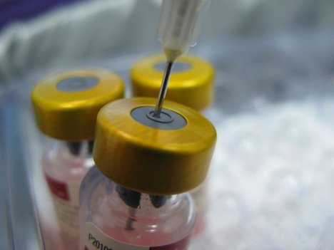 Meningitis Vaccine Needle