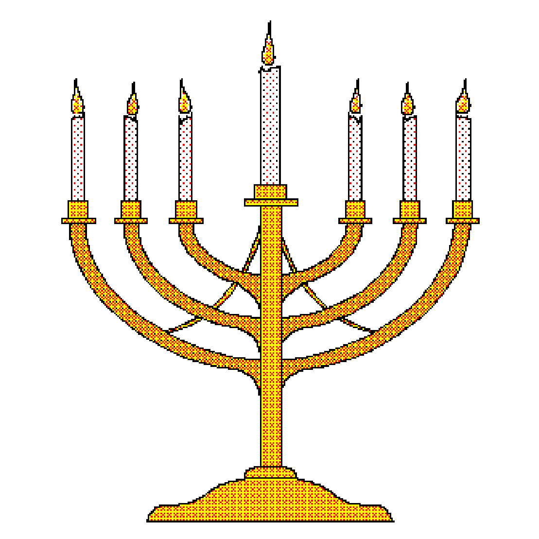 Menorah Candlestick