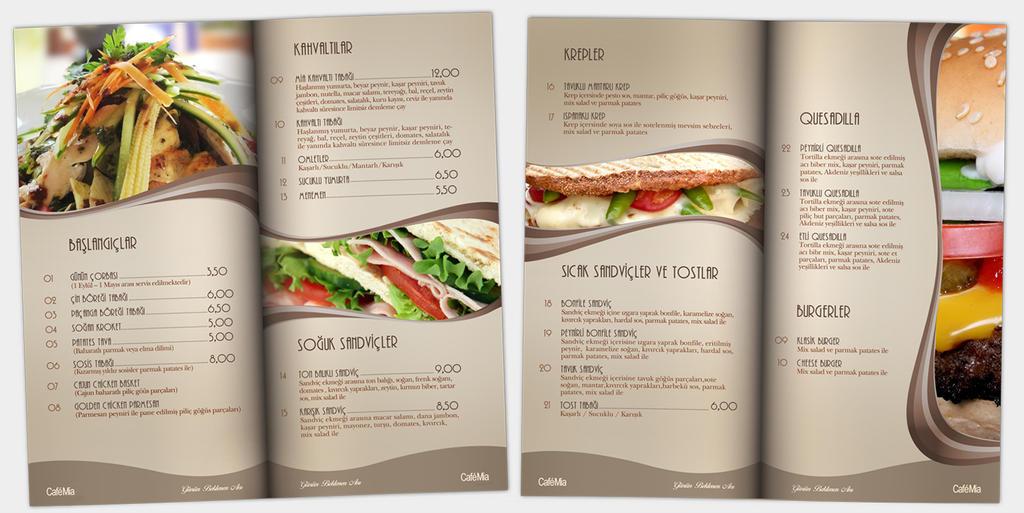 Menu Design