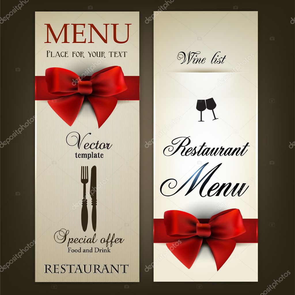 Menu Design Templates