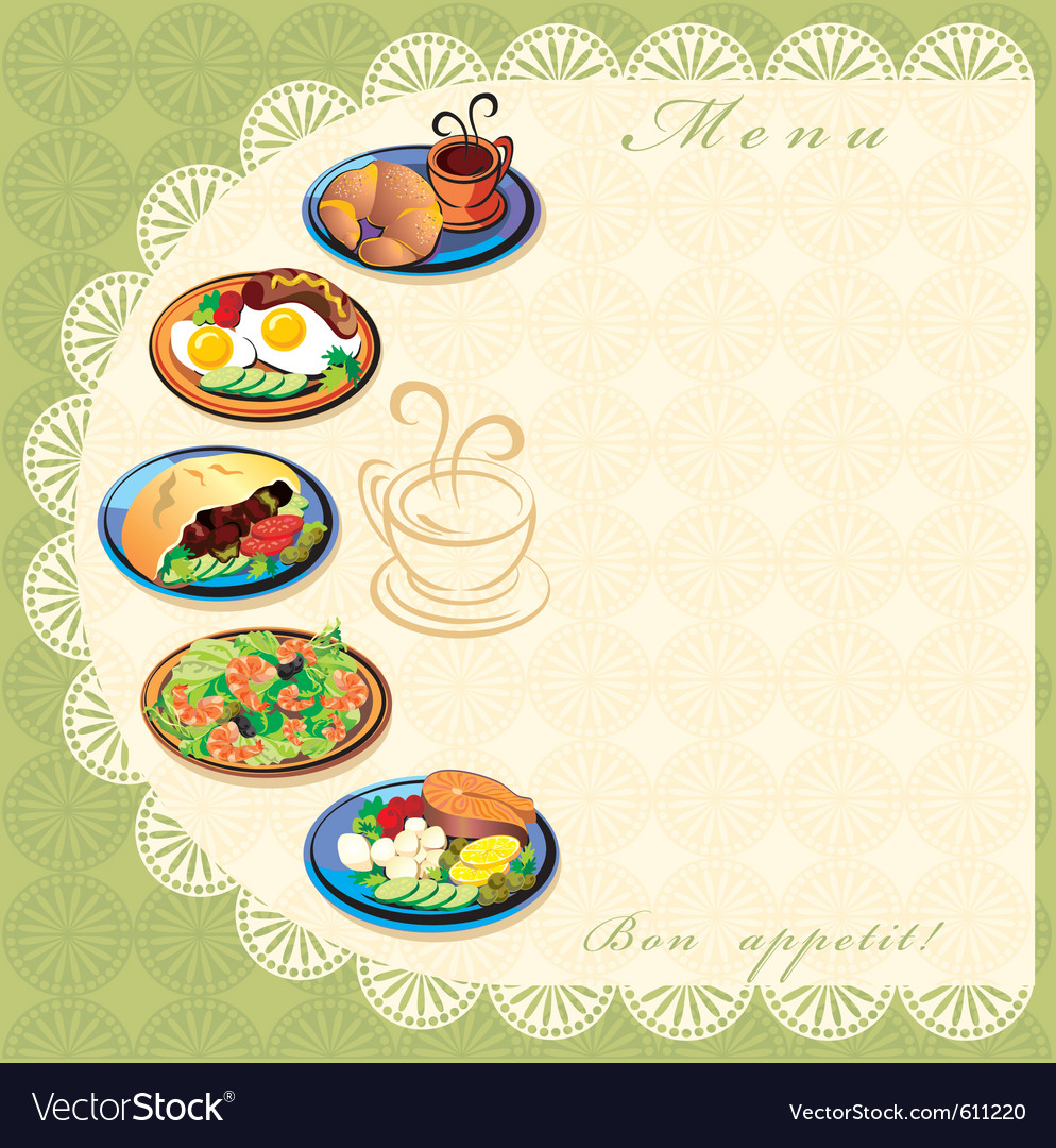 Menu Template Download