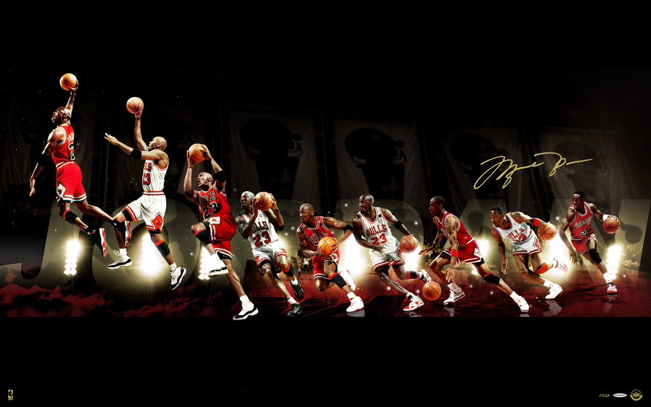 Michael Jordan Dunking Wallpaper