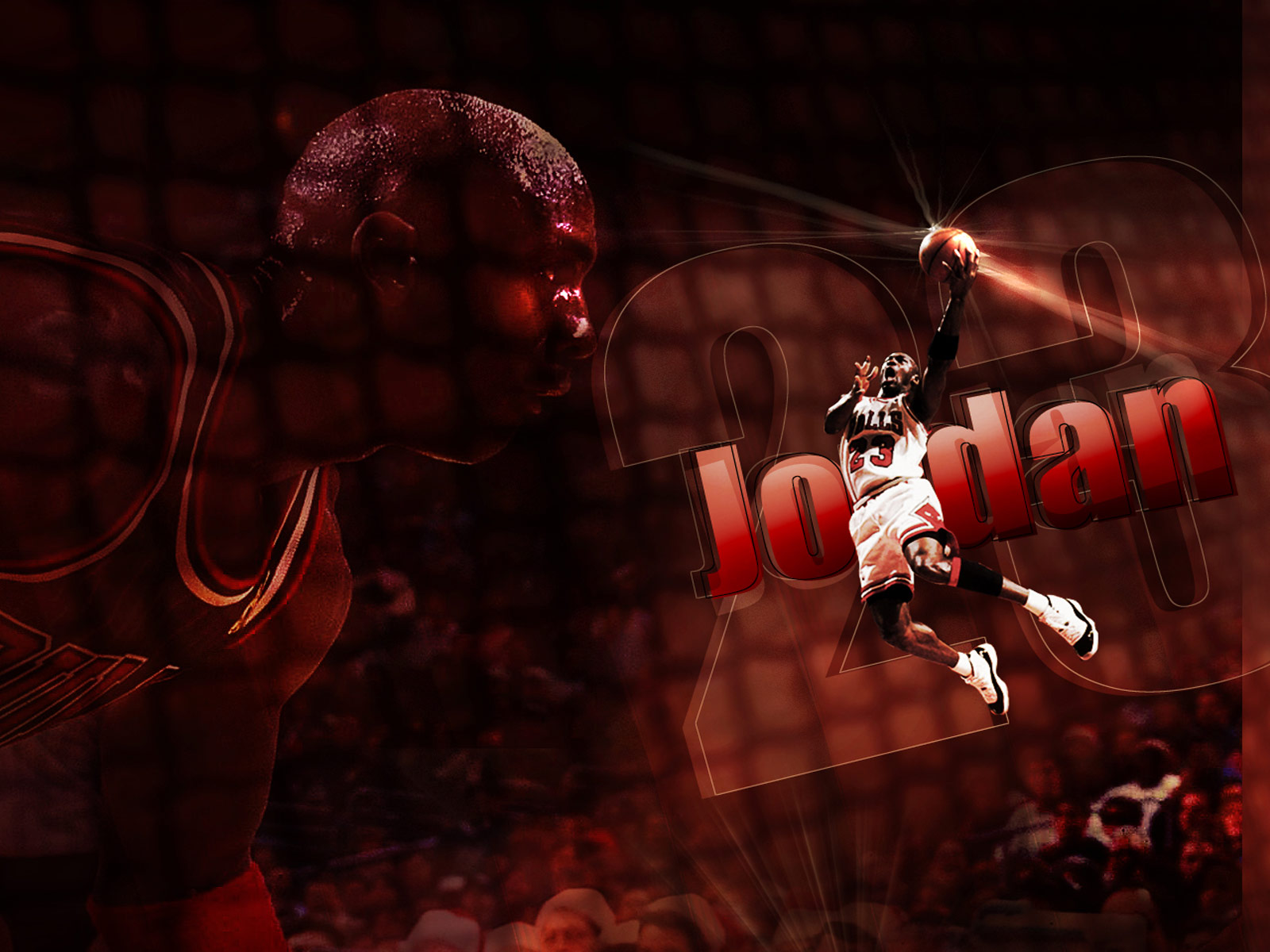 Michael Jordan Dunking Wallpaper