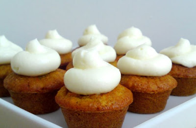 Mini Carrot Cake Cupcakes