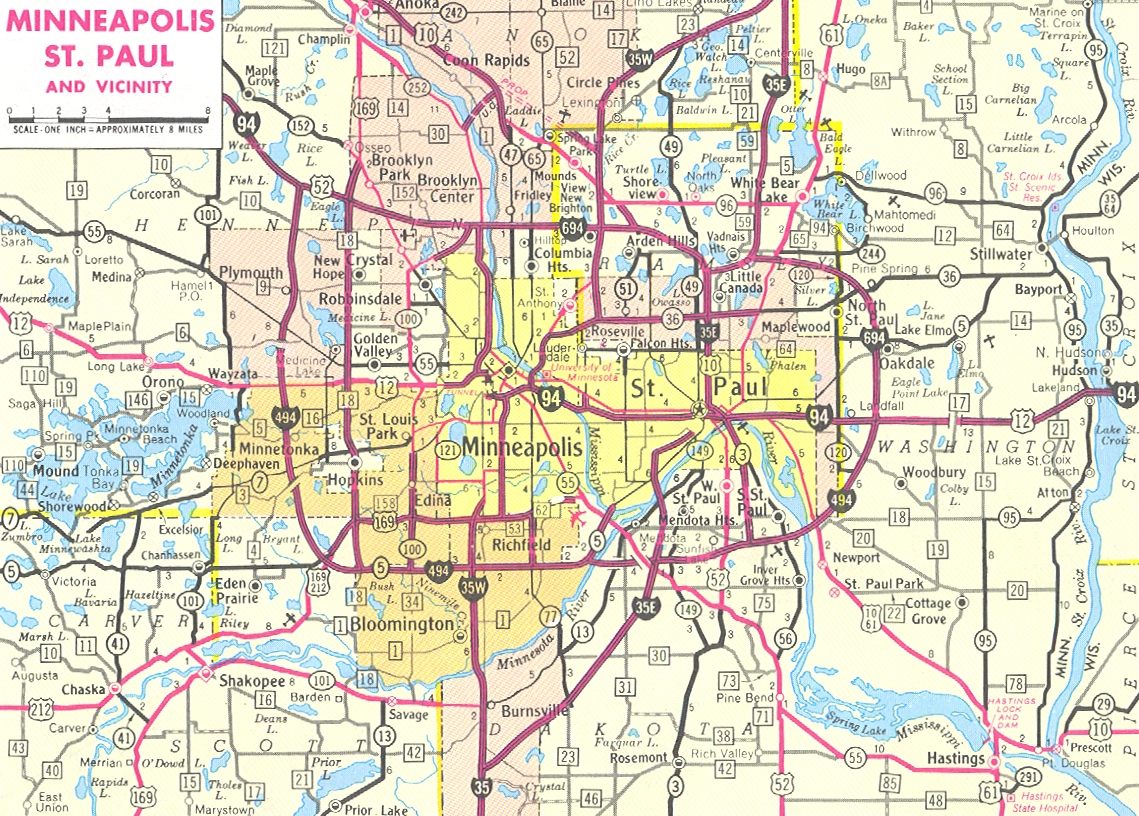 Mn Highway Map