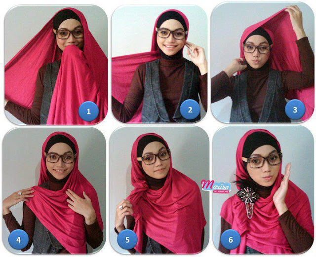 Model Hijab Paris Terbaru Dan Cara Memakainya